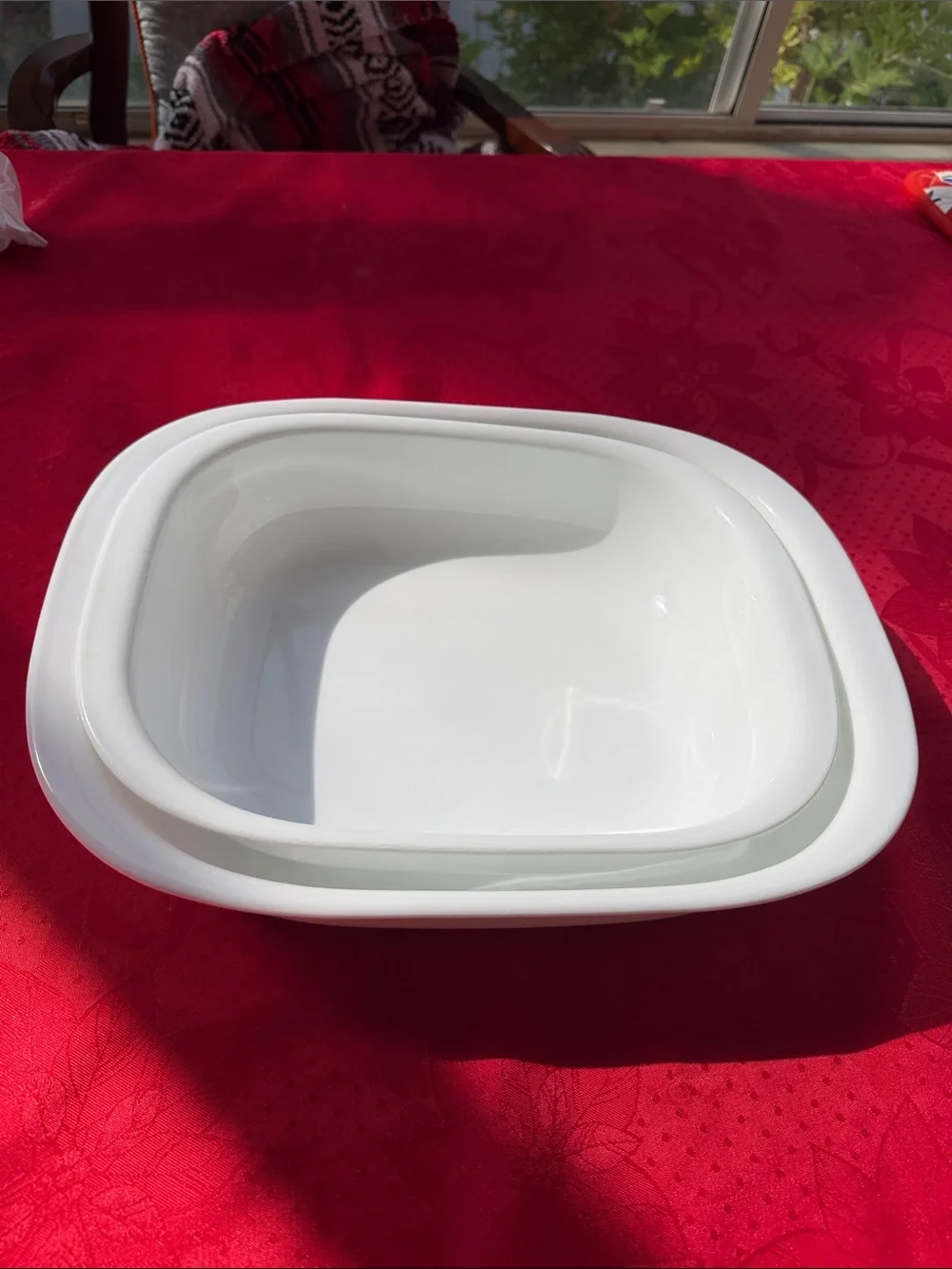2 qt & 3 qt Corningware Simply Lite glass bakeware